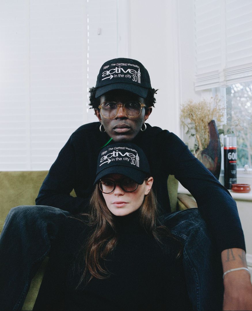 The Active Baseball Cap (Black Cotton)