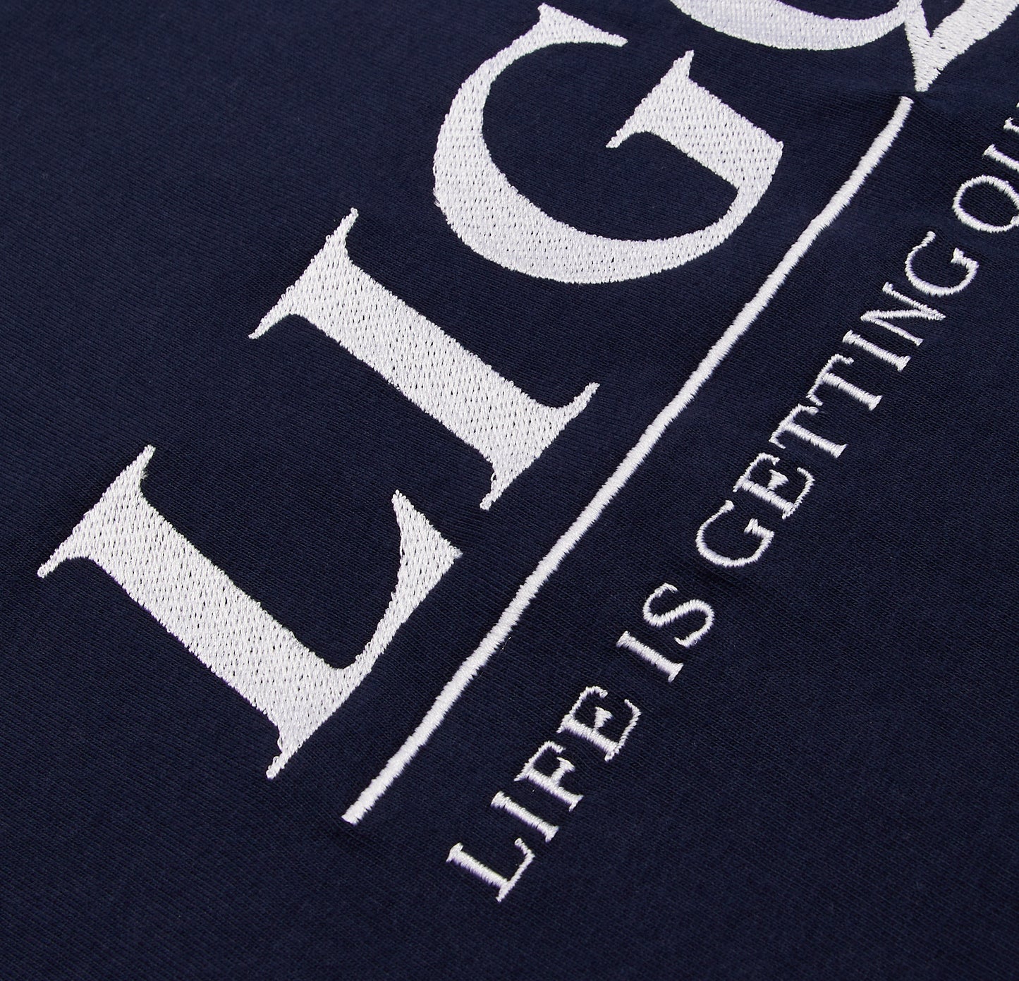 The Classic Embroidered (Navy)