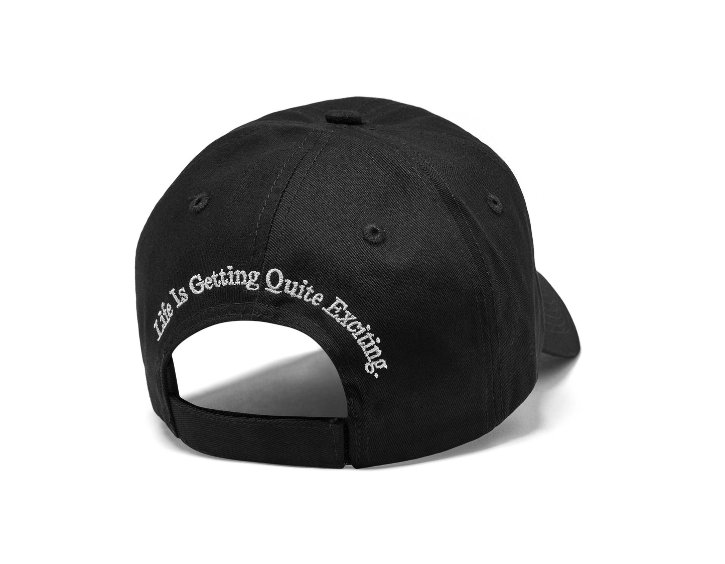 The Active Baseball Cap (Black Cotton)