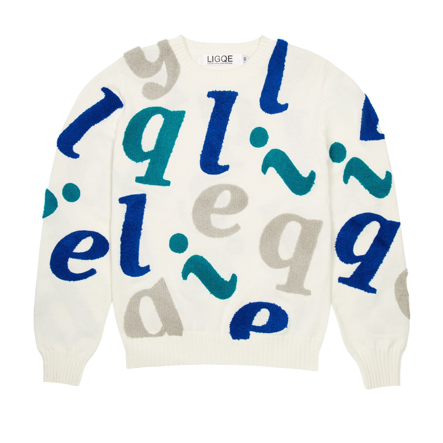 Carpet Letter Sweater