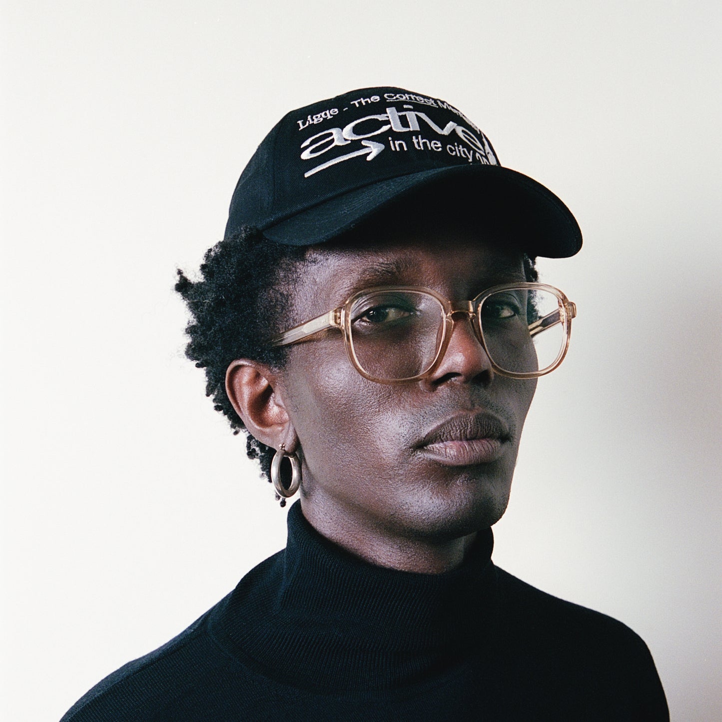 The Active Baseball Cap (Black Cotton)