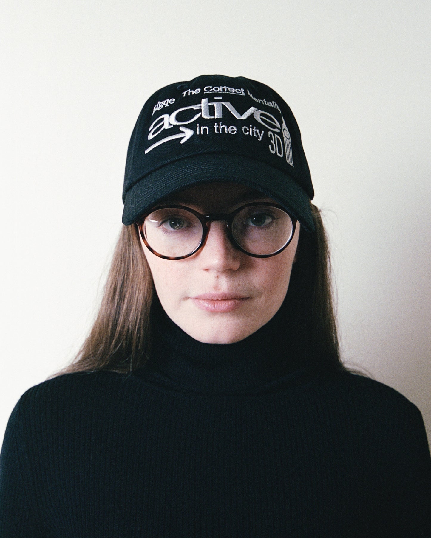 The Active Baseball Cap (Black Cotton)