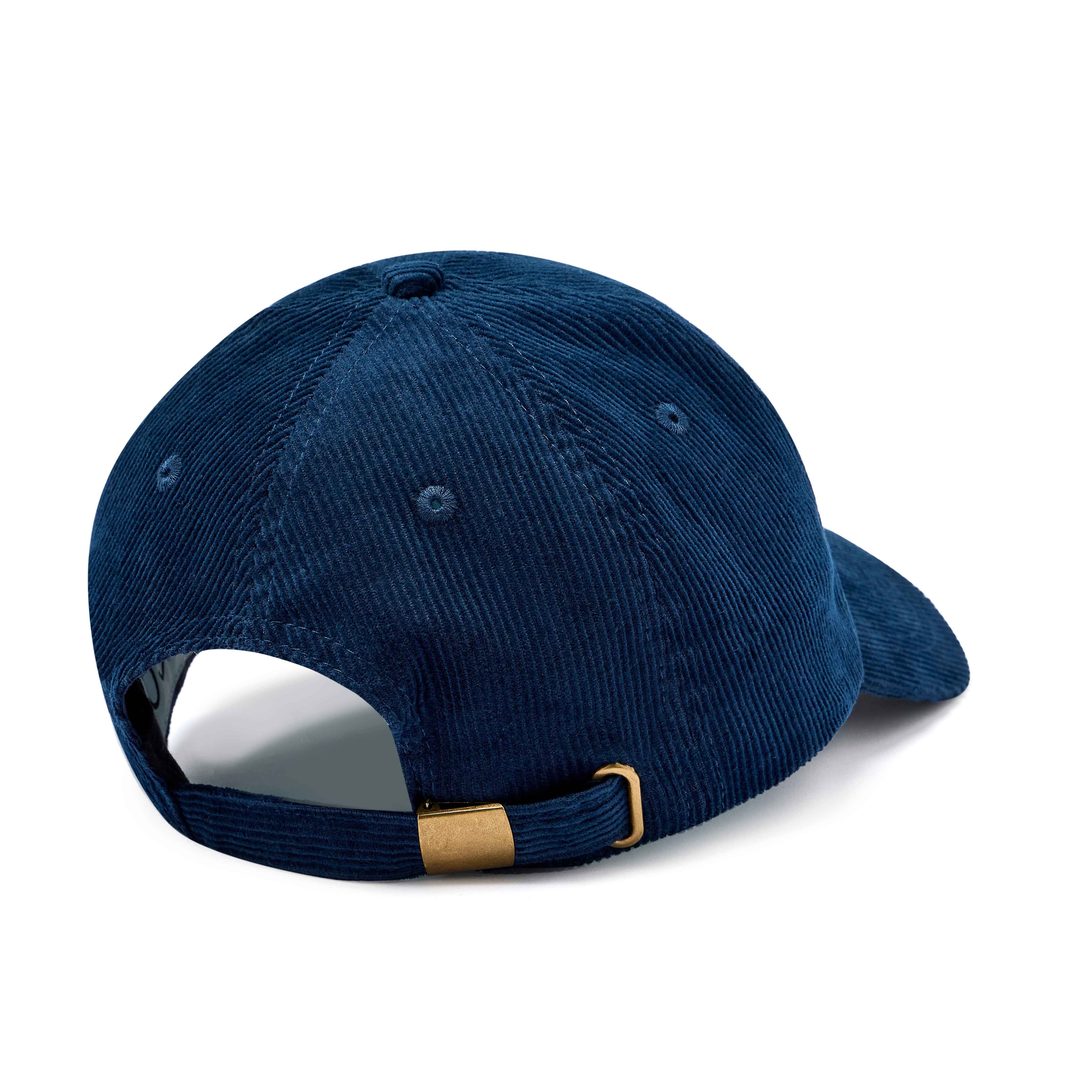 Handmade Cotton Navy Corduroy Baseball Cap for Adults - Adjustable Baseball Cap popular w/ Rollable Visor | Sporty Gift Ideas