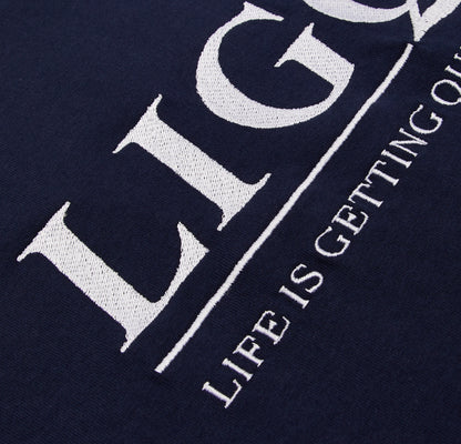 The Classic Embroidered (Navy)