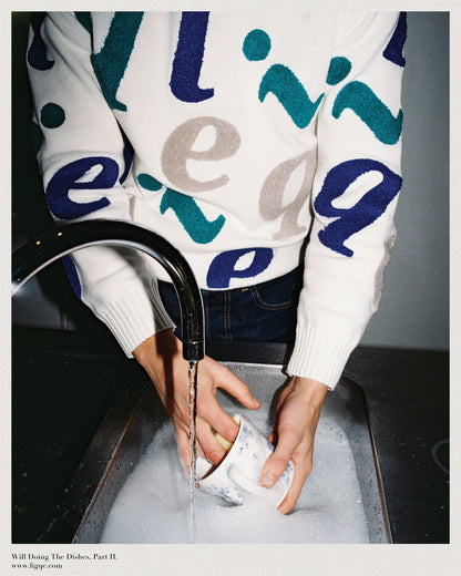 Carpet Letter Sweater
